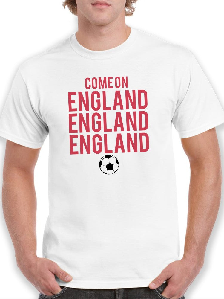 Come on, England, England, Endland! Men's White T-shirt