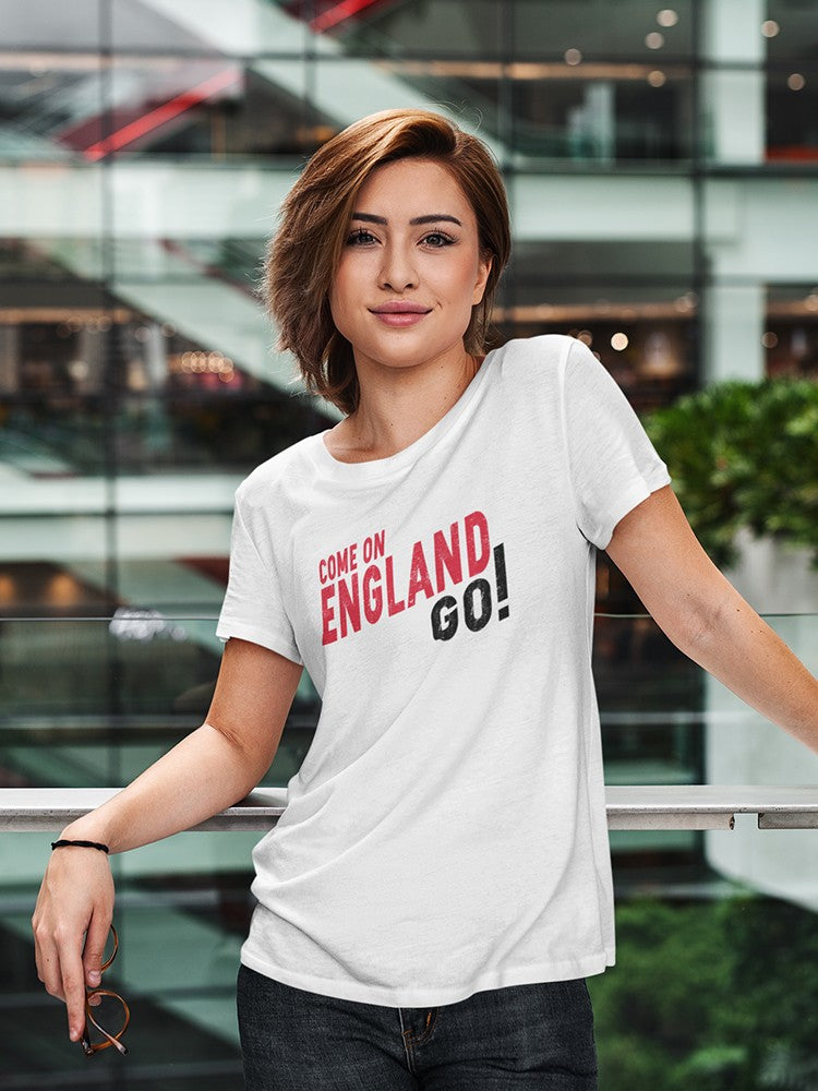 Come On England Go! Women's T-shirt