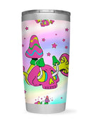 Mushrooms In Skull Tumbler -SPIdeals Designs