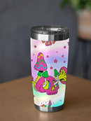 Mushrooms In Skull Tumbler -SPIdeals Designs