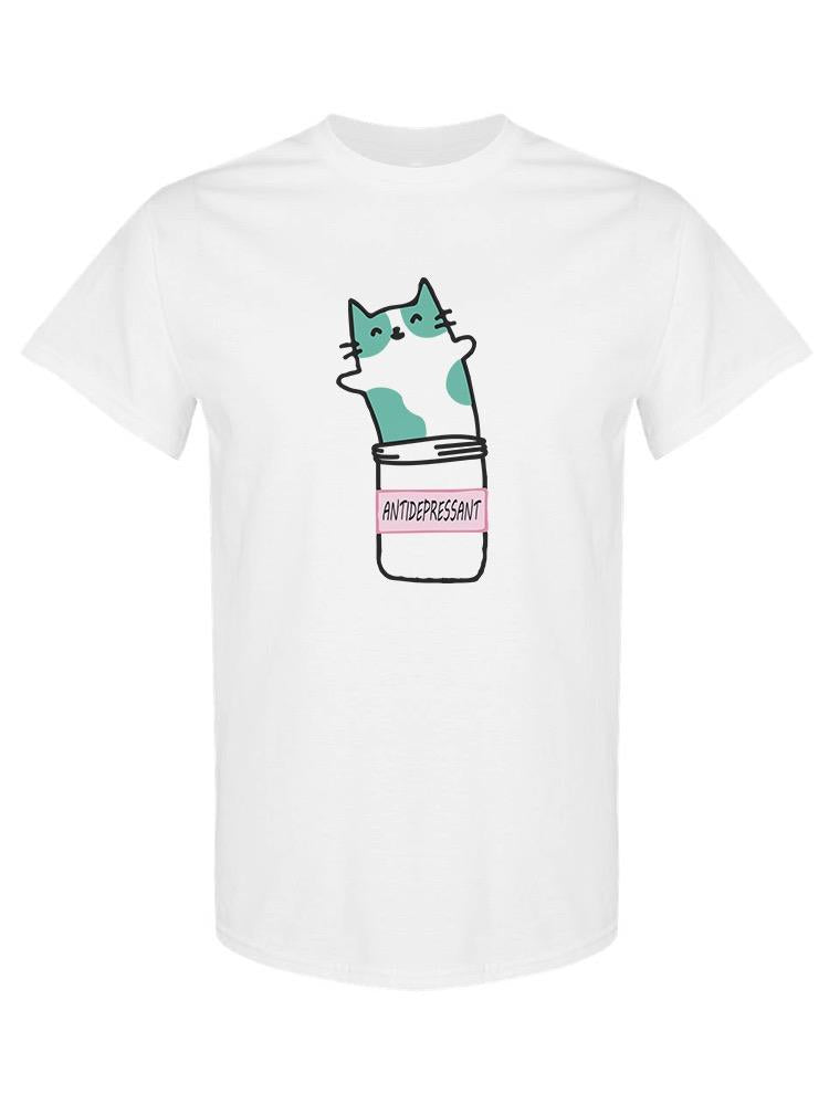 Cat Antidepressant T-shirt -SPIdeals Designs