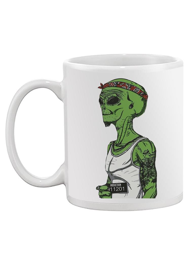 Tattooed Alien Mug -SPIdeals Designs