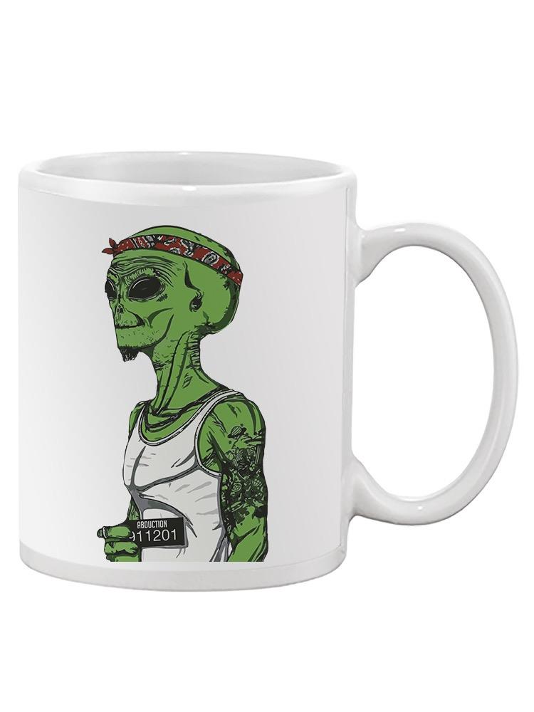 Tattooed Alien Mug -SPIdeals Designs