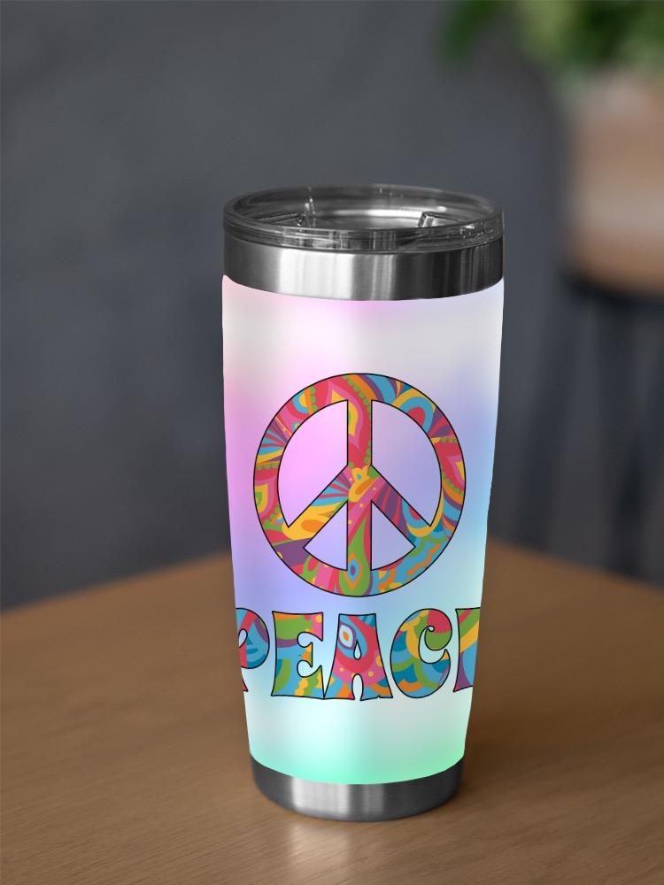 Peace Symbol Tumbler -SPIdeals Designs