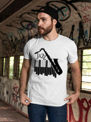 Jazz Sax And Piano T-shirt -SPIdeals Designs