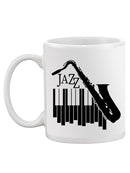Jazz Sax And Piano Mug -SPIdeals Designs