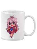 Pink Hair Girl Mug -SPIdeals Designs