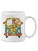 Peace And Love Van Mug -SPIdeals Designs