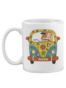 Peace And Love Van Mug -SPIdeals Designs