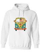 Peace And Love Car Hoodie or Sweatshirt Women's -SPIdeals Designs