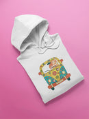 Peace And Love Car Hoodie or Sweatshirt Women's -SPIdeals Designs