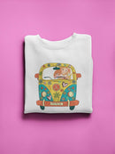 Peace And Love Car Hoodie or Sweatshirt Women's -SPIdeals Designs