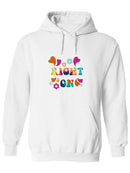 Right On Quote Hoodie -SPIdeals Designs