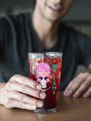 Maid Woman Greeting Pint Glass -SPIdeals Designs