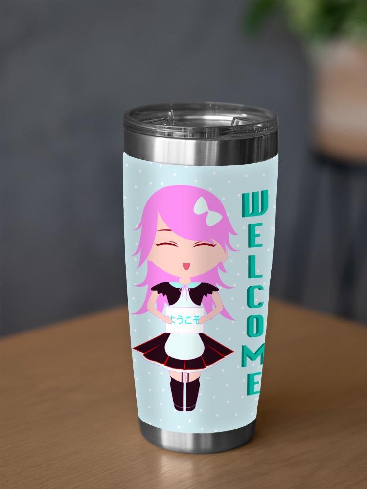 Maid Woman Greeting Tumbler -SPIdeals Designs