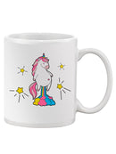 Unicorn Farting Rainbow Mug -SPIdeals Designs