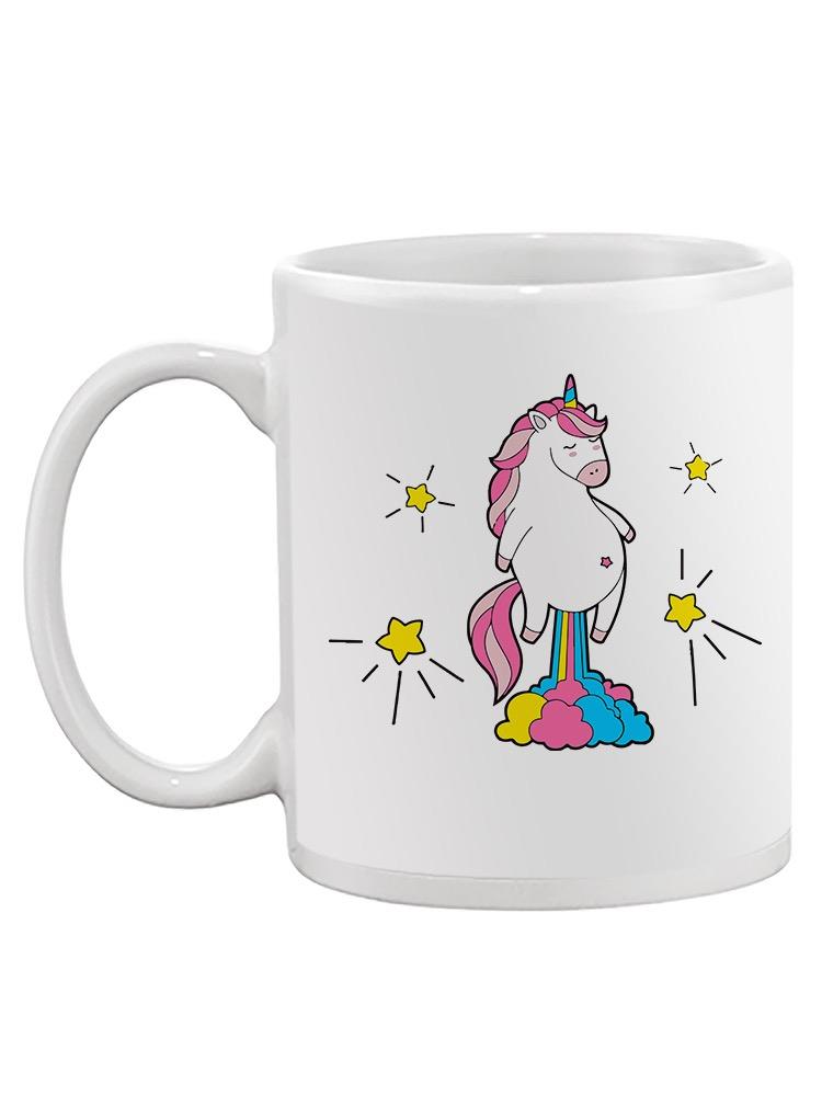 Unicorn Farting Rainbow Mug -SPIdeals Designs