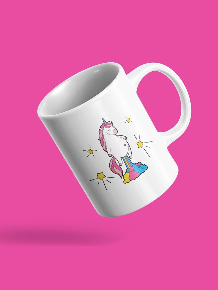 Unicorn Farting Rainbow Mug -SPIdeals Designs