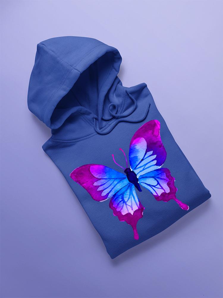 Butterfly Purple Hoodie -SPIdeals Designs