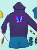 Butterfly Purple Hoodie -SPIdeals Designs