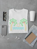 Summer Beach Neon T-shirt -SPIdeals Designs