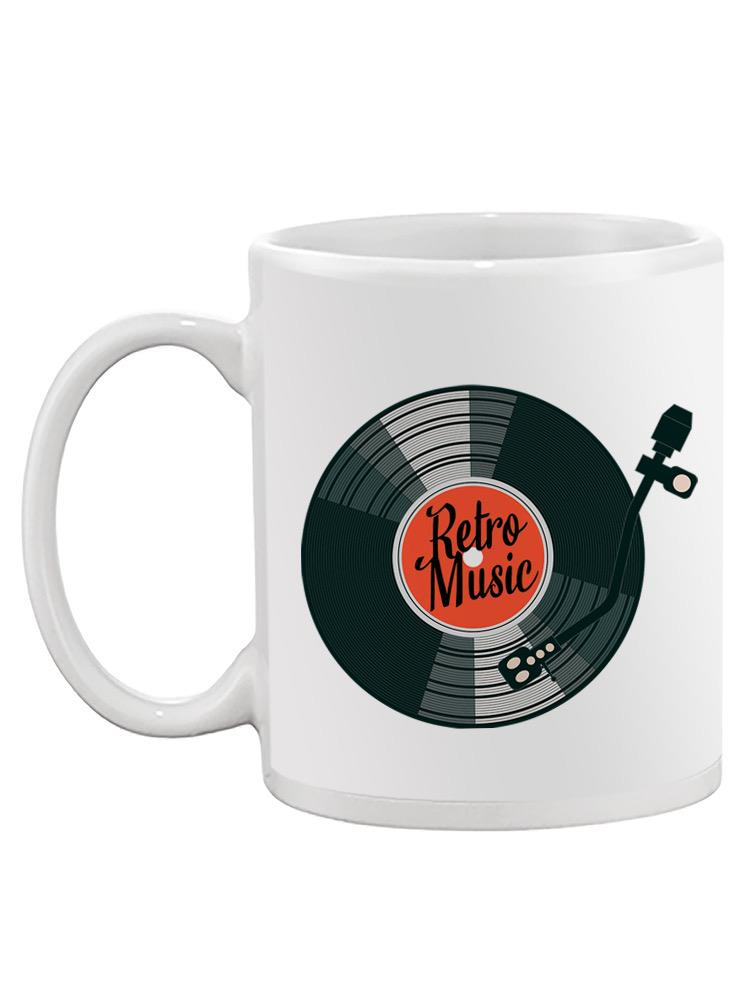 Retro Music Vinyl Mug -SPIdeals Designs