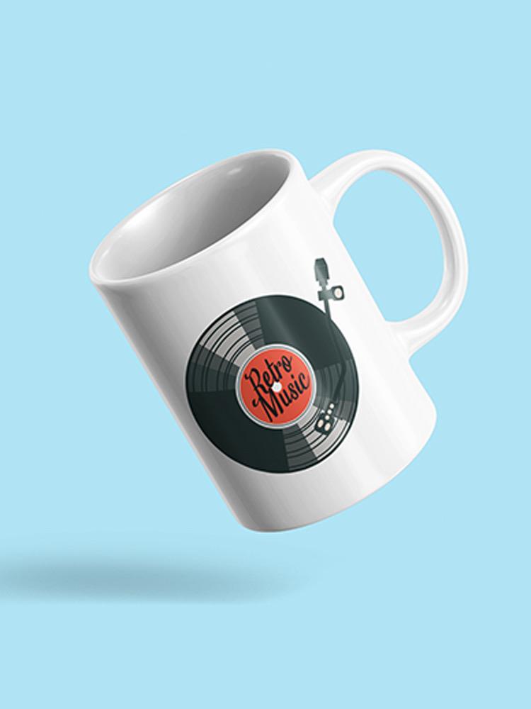 Retro Music Vinyl Mug -SPIdeals Designs