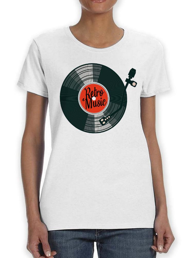 Retro Music Vinyl T-shirt -SPIdeals Designs