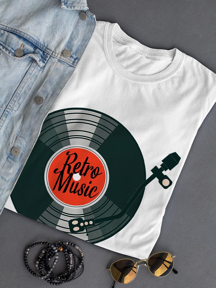 Retro Music Vinyl T-shirt -SPIdeals Designs