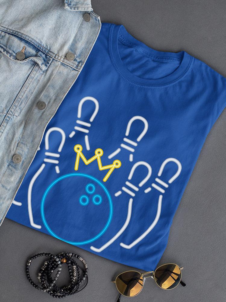 Bowling Neon T-shirt -SPIdeals Designs