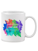 Love Wins Mug -SPIdeals Designs