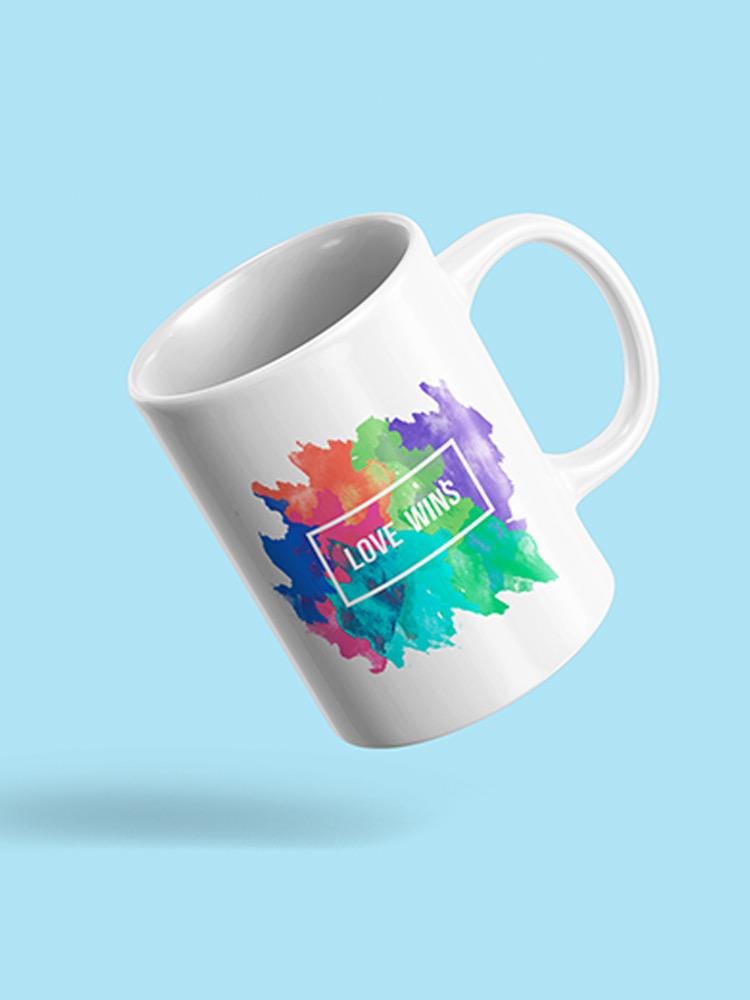 Love Wins Mug -SPIdeals Designs