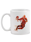Basketball Plater Watercolor Mug -SPIdeals Designs