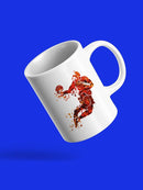 Basketball Plater Watercolor Mug -SPIdeals Designs