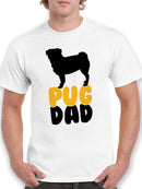Pug Dad T-shirt -SPIdeals Designs