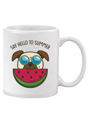 Say Hello To Summer Pug Mug -SPIdeals Designs