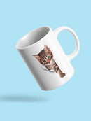 Kitten Through The Hole Mug -SPIdeals Designs