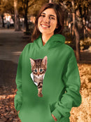 Kitten Through The Hole Hoodie or Sweatshirt -SPIdeals Designs