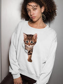 Kitten Through The Hole Hoodie or Sweatshirt -SPIdeals Designs