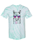 Hello Llama Tie Dye Tee -SPIdeals Designs
