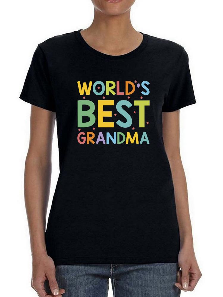 World's Best Grandma T-shirt -SPIdeals Designs