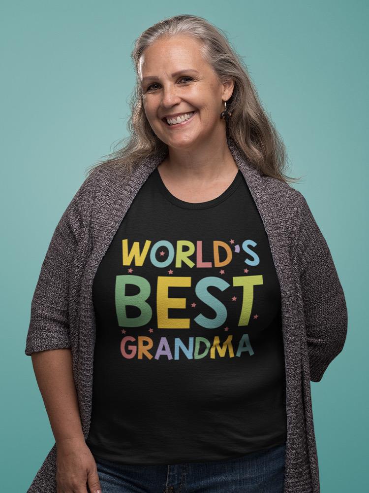 World's Best Grandma T-shirt -SPIdeals Designs