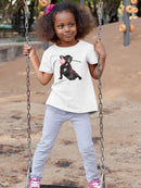 French Bulldog With Flower T-shirt -SPIdeals Designs