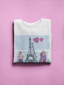 Love Paris Sweatshirt -SPIdeals Designs