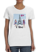 Love Paris T-shirt -SPIdeals Designs