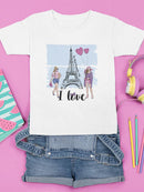 Love Paris T-shirt -SPIdeals Designs