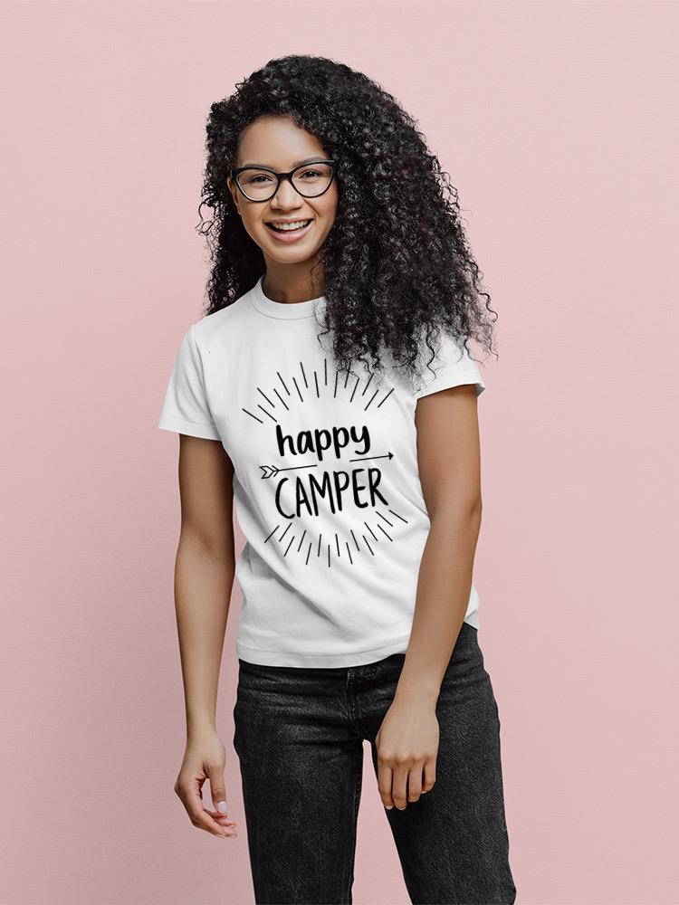 Happy Camper T-shirt -SPIdeals Designs