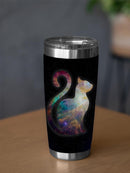 Cosmical Cat Sitting Tumbler -SPIdeals Designs