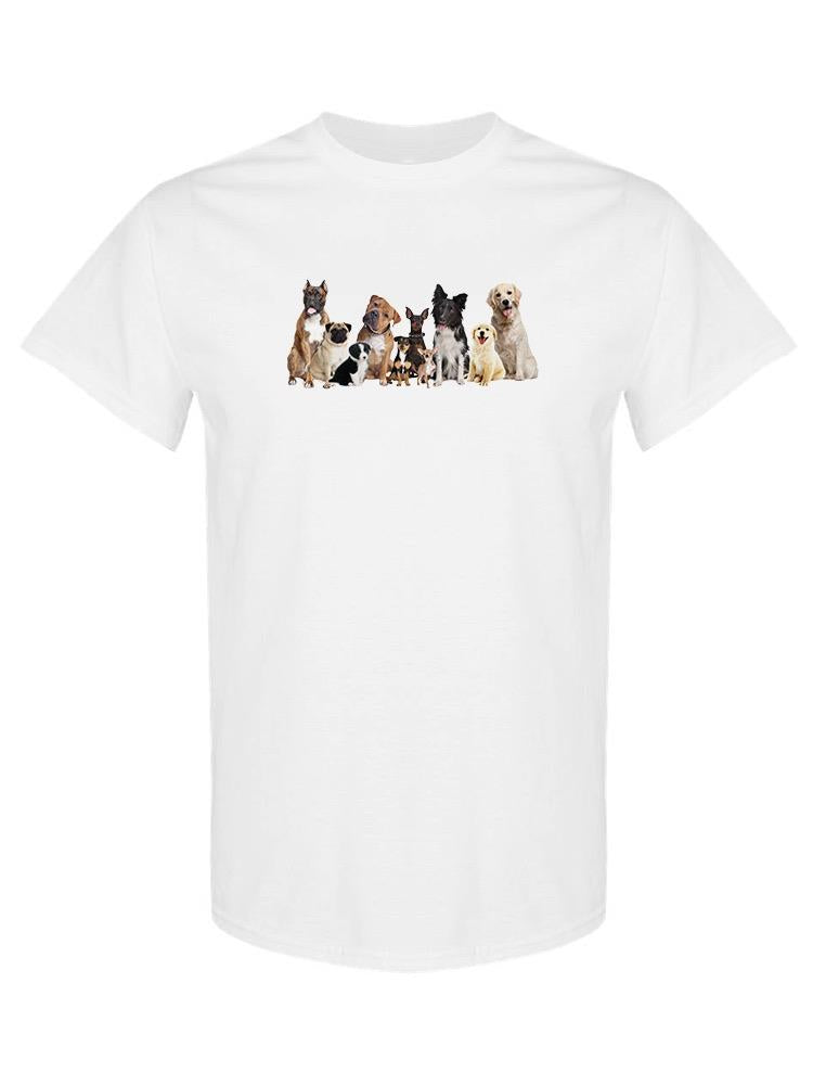 A Group Of Dogs T-shirt -SPIdeals Designs