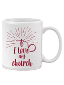 Love My Church Mug -SPIdeals Designs